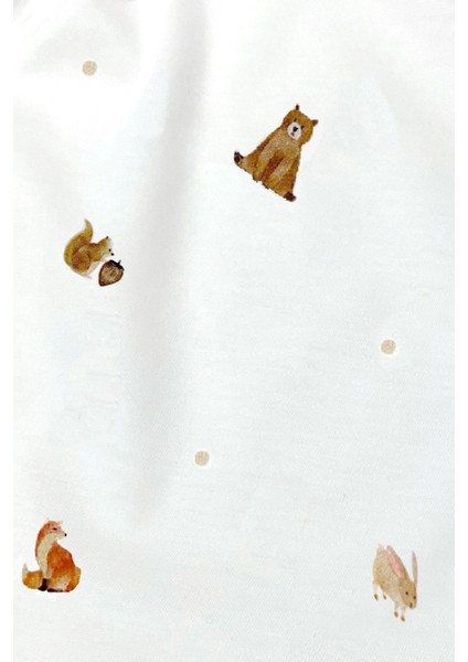 Forest Amigos 100% Pamuk Penye Lastikli Bebek Çarşafı - 70X140X20 cm fiyatları