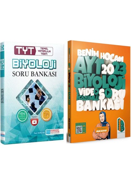 Evrensel Iletişim Tyt Biyoloji ve Benim Hocam 2023 Ayt Soru Bankası Seti 2 Kitap