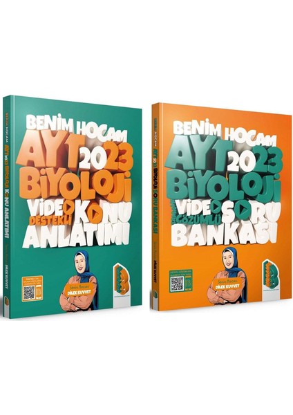 2023 AYT Biyoloji Konu ve Soru Bankası Seti 2 Kitap