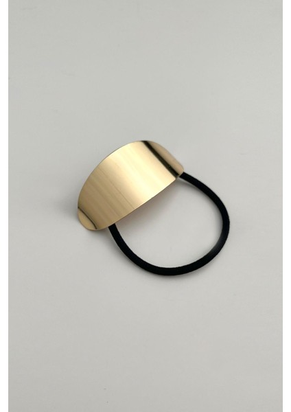 Oval Kıvrımlı Plaka Lastikli Toka (Ölçü:6cm)