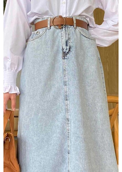 Cepli Kot Tesettür Etek