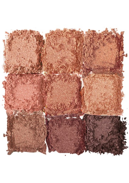 Nude Shine 9 Renk Göz Farı Paleti, Yüksek Pigmentasyon, Topaklanmaz, Kolay Dağılım