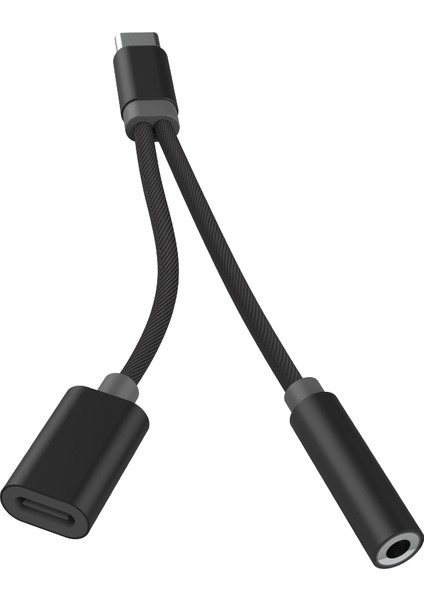 JO-TY10 Type C Şarj ve Kulaklık Çoklayici Dac