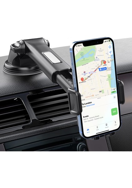 Araç Içi Telefon Tutucu Yeni Nesil Tüm Akıllı Telefonlar Ile Uyumlu Vantuzlu Araç Telefon Tutucu
