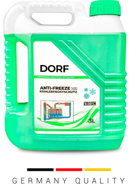 Organik 3 Litre Yeşil Antifriz 02/2024