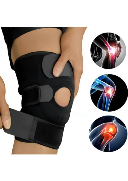 Patella ve Ligament Destekli Dizlik - Fleksible Balenli Dizlik