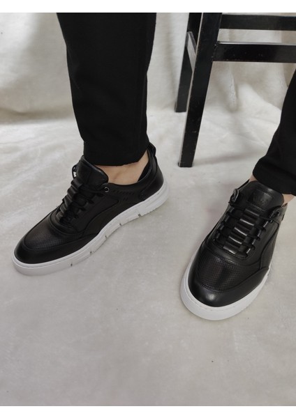 Çiğdem Deri Erkek Günlük Casual Ayakkabı(Hdyt1175) - Siyah - 41 fiyatları