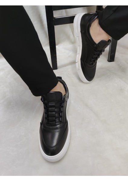 Çiğdem Deri Erkek Günlük Casual Ayakkabı(Hdyt1175) - Siyah - 41 fırsatları