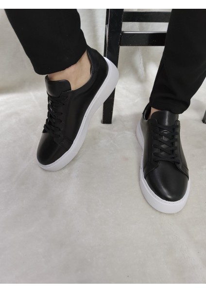 Çiğdem Deri Erkek Günlük Casual Ayakkabı(Hdyt1210) - Siyah - 43 fiyatları