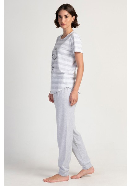 Kadın Kısa Kol Pijama Takım , 312033