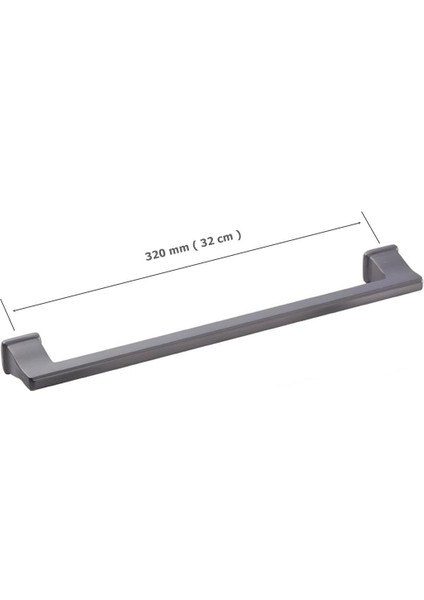Doğanlar Techno 320 mm Mobilya Kulp Antrasit fiyatları