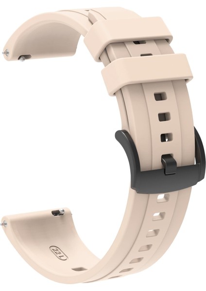 Huawei Watch Gt 2 / Gt2 Pro 46 mm Uyumlu Yumuşak Silikon Kordon Spor Kayış Soft Jel Premium Silikon