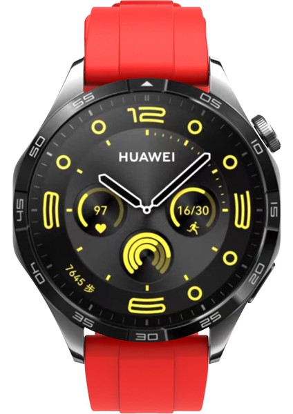 Huawei Watch Gt Runner / Gt3 Se 46 mm Uyumlu Yumuşak Silikon Kordon Spor Kayış Soft Jel Silikon indirimleri