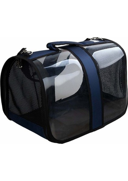 Tünekli Kuş Taşıma Çantası 20 x 30 cm Mavi