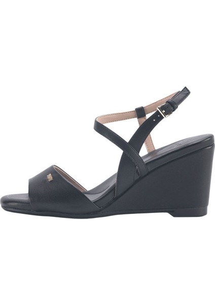 Ayla 3fx Siyah Kadın Comfort Sandalet