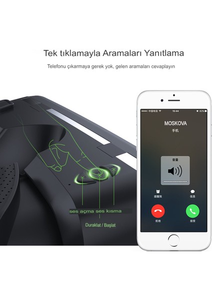 Shinecon SC-G04EA 3D Sanal Gerçeklik Gözlüğü - Siyah 323106