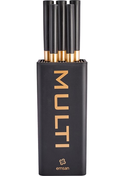 Multi Bulaşık Makinesi Yıkanabilir Paslanmaz Çelik 5 Parça Bıçak Seti