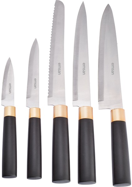 Multi Bulaşık Makinesi Yıkanabilir Paslanmaz Çelik 5 Parça Bıçak Seti indirimleri