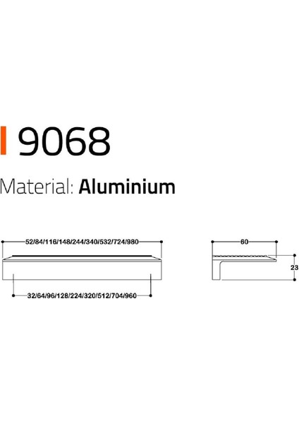 Line-Çizgili Kulp Altın Renk Tek Adet 960 Mm modelleri