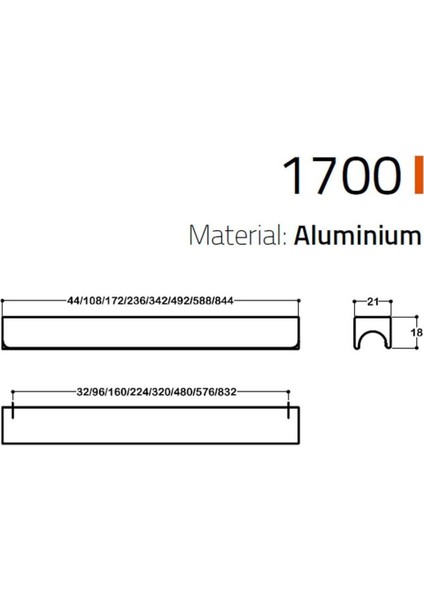 Line Serisi Kulp Siyah Renk 160 Mm