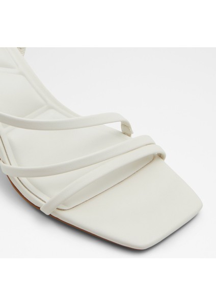 Atlantıcus Sandalet Yüksek Topuklu Sandalet - Ekru indirimleri