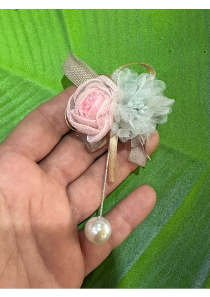 8x5 cm Çift Iğneli Yaka Iğnesi Broş Türban Iğnesi Aksesuar