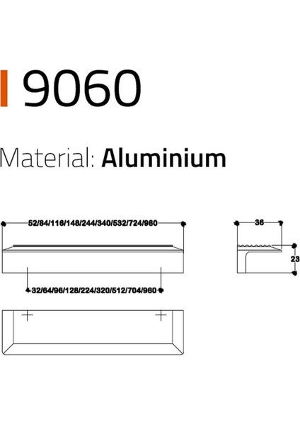 Line-Çizgili Kulp Krom Renk Tek Adet 960 Mm fiyatları