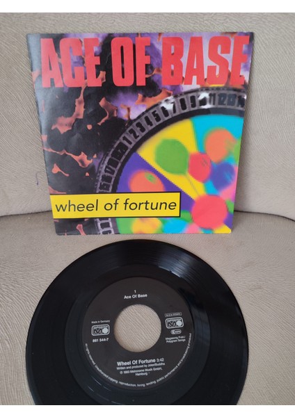 Ace Of Base - Wheel Of Fortune - 1993 Almanya Basım 45 Lik Plak 2. El