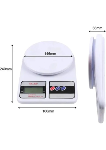 Elektronik Mutfak Terazisi,hassas Mutfak Terazisi,hassas Elektronik Mutfak Tartısı10 kg LCD Ekranlı