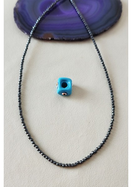 Hematit Murano Nazar Doğaltaş Kolye fiyatları