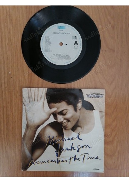 Mıchael Jackson - Remember The Tıme - 1991 Hollanda Basım 45 Lik Plak