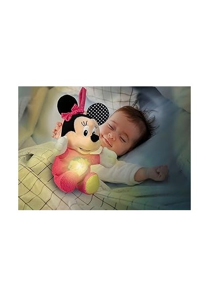 Disney Baby Minnie Işıklı Peluş Uyku Arkadaşı