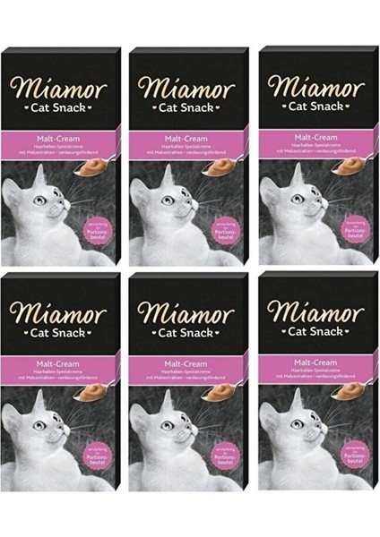 Mia Mor Cream Malt Maya Kedi Ödülü 6 x 15 gr 6'lı Paket fiyatları