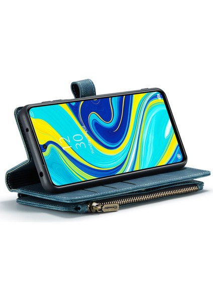 Xiaomi Için Redmi Note 9 Pro/not 9 Pro Max/note 9s Fermuar Cüzdan Kılıfı (Yurt Dışından)