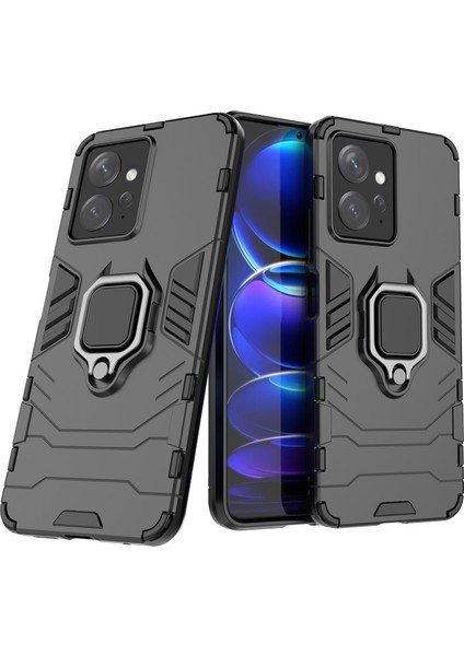 Xiaomi Redmi Için Note 12 4g Tpu+Pc Telefon Kapak Halkası Tutucu Kickstand Telefon Vaka Black (Yurt Dışından) fiyatları