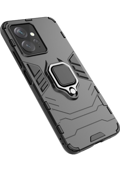 Xiaomi Redmi Için Note 12 4g Tpu+Pc Telefon Kapak Halkası Tutucu Kickstand Telefon Vaka Black (Yurt Dışından) fırsatları
