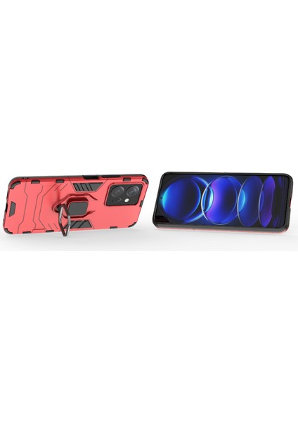 Xiaomi Redmi Için Not 12 4g Tpu+Pc Telefon Kapak Yüzük Tutucu Kickstand Telefon Kılıfı (Yurt Dışından) modelleri