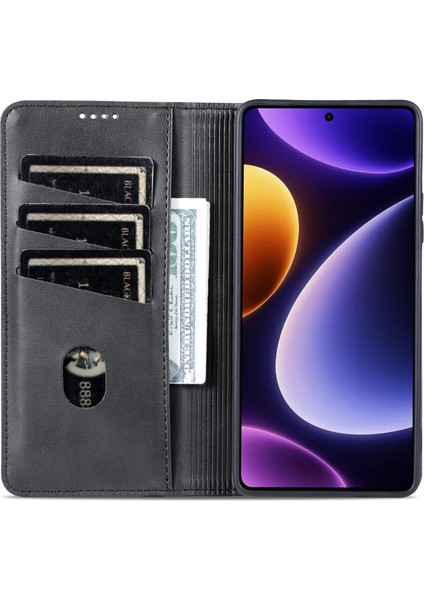 Xiaomi Redmi Için Note 12 Turbo/poco F5 5g Cüzdan Telefon Kılıfı Pu Deri Anti-Drop Stand Kapak Black (Yurt Dışından) fiyatları