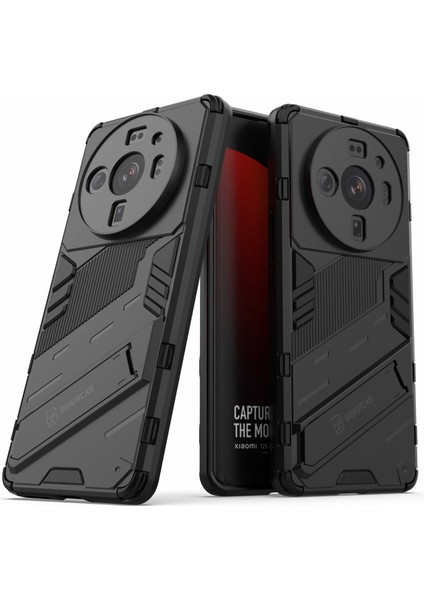 Xiaomi 12S Ultra 5g Için Şok Emilim Damla Geçirmez Tpu+Pc Kapak Kickstand Anti-Clatch Cep Telefonu Kılıf (Yurt Dışından) fiyatları