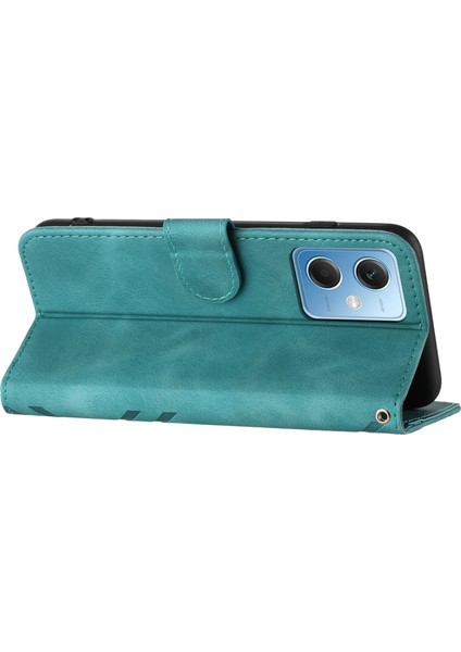 Xiaomi Redmi Için Note 12 5g (Çin)/(Hindistan)/(Global)/poco X5 5g Cüzdan Telefon Kılıfı Baskılı Pot Deri Stand Kapak Baby Mavi (Yurt Dışından) indirimleri