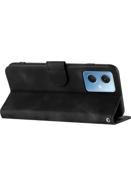 Xiaomi Redmi Için Note 12 5g (Çin)/(Hindistan)/(Global)/poco X5 5g Cüzdan Telefon Kılıfı Baskılı Pot Deri Stand Kapak Black (Yurt Dışından) indirimleri