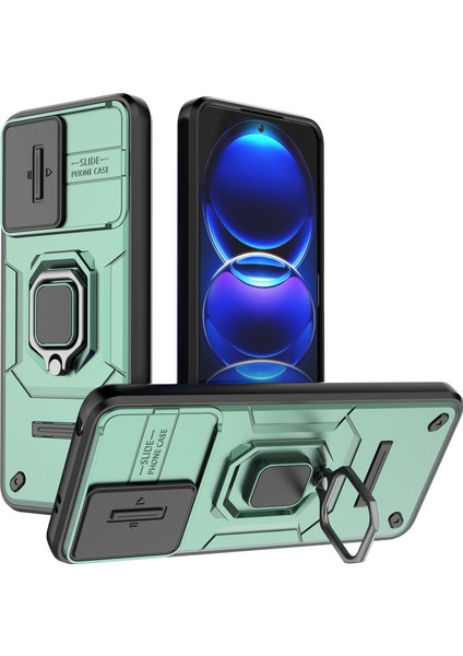 Xiaomi Poco X5 5g/redmı Için Telefon Kılıfı Not 12 5g (Çin)/(Hindistan)/(Global), Pc+Tpu Kickstand Kapak (Yurt Dışından)