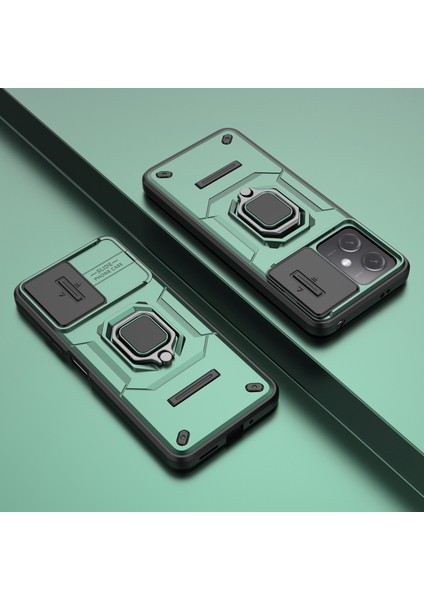 Xiaomi Poco X5 5g/redmı Için Telefon Kılıfı Not 12 5g (Çin)/(Hindistan)/(Global), Pc+Tpu Kickstand Kapak (Yurt Dışından)