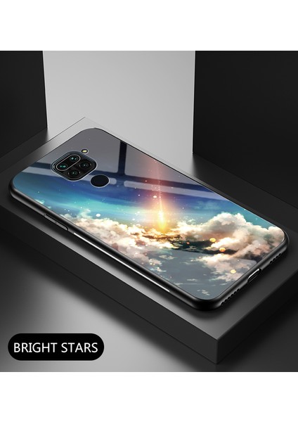 Starry Sky Hibrid Temperli Cam+Pc+Tpu Koruma Korusu Xiaomi Redmi Note 9/10X 4g-Meteor (Yurt Dışından) fiyatları