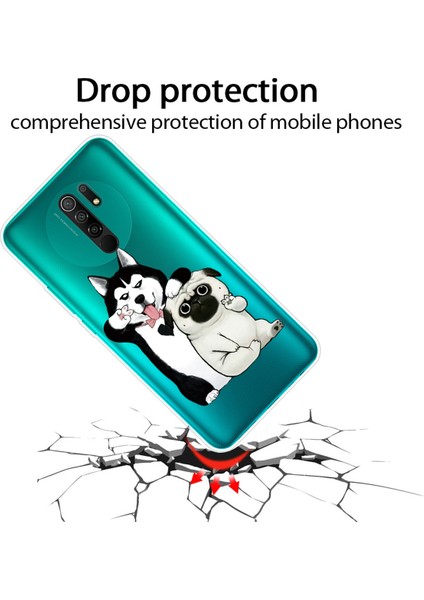 Xiaomi Redmi 9-Dog Için Desen Baskı Yumuşak Tpu Cep Telefon Kılıfı (Yurt Dışından) fiyatları
