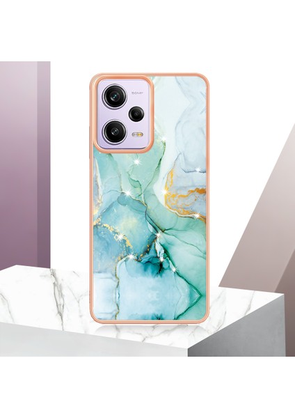 Xiaomi Poco X5 Pro 5g/redmi Için Note 12 Pro Speed ​​5g/not 12 Pro 5g Pu Phone Kılıf Mermer Desen Imd Elektropling Geri Kapak Yahudi 003 (Yurt Dışından) indirimleri