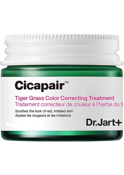 Dr.Jart+ Cicapair Tiger Grass Color Correcting Treatment - Cilt Tonu Eşitleyici Bakım 15 Ml