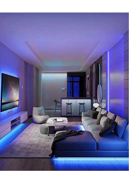 3 Çipli Iç Mekan Şerit Led Tüm Mekanlar-(Trafosuz) 5,10,20,30,40,50,100m modelleri