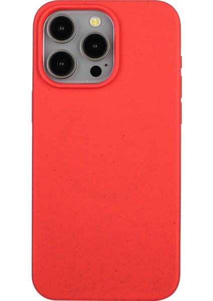 iPhone14 Pro Max Max Magnety Biyodedredbeble Telefon Kapak Kırmızısı (Yurt Dışından)