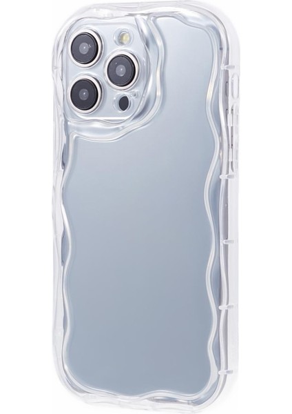 iPhone14 Pro Koruyucu Kapak Dalga Tasarımı Esnek Tpu Anti-Drop Mobil Case Casparent (Yurt Dışından)